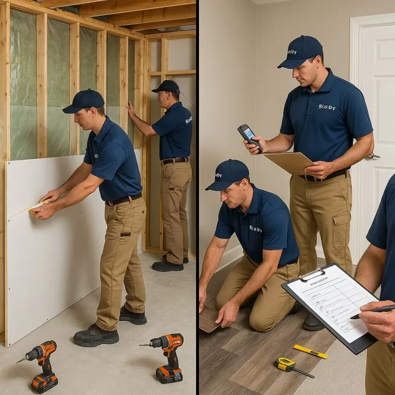 Repairs and Reconstruction process in Linneus, MO